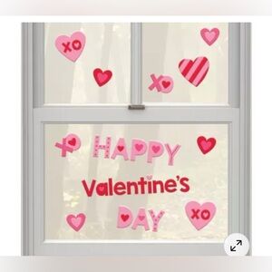 Happy Valentines Day Window Gel Clings